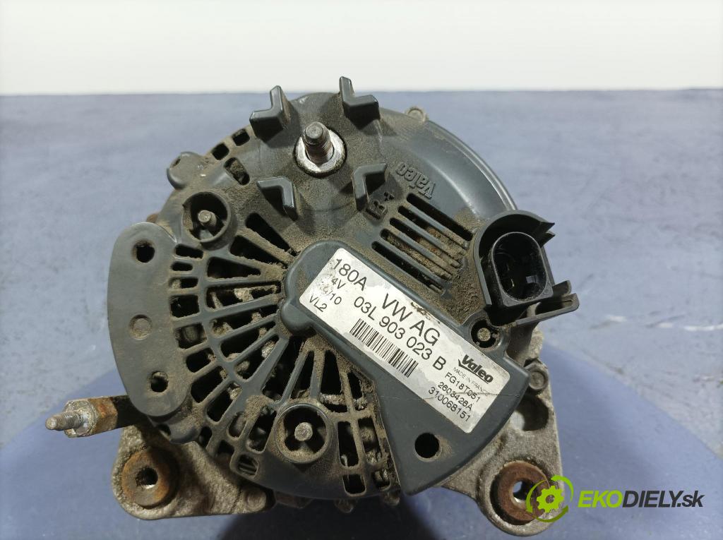 Vw Passat 2011 Alternator 03L903023B