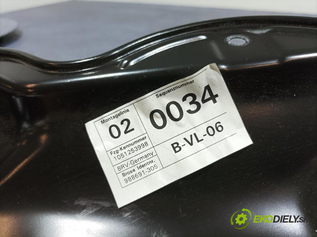Vw Passat 2011 mechanismus stahování Sklenka: před Levý: 3AA837755