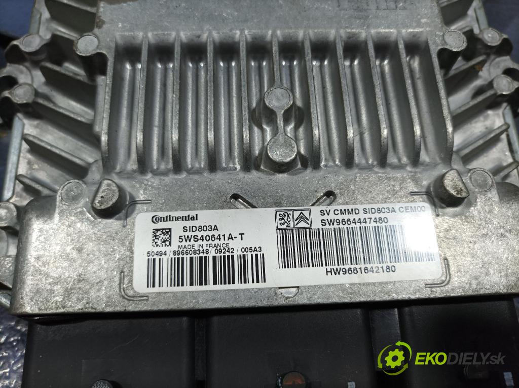 Peugeot 407 2009 řídící jednotka Motor: HW9661642180