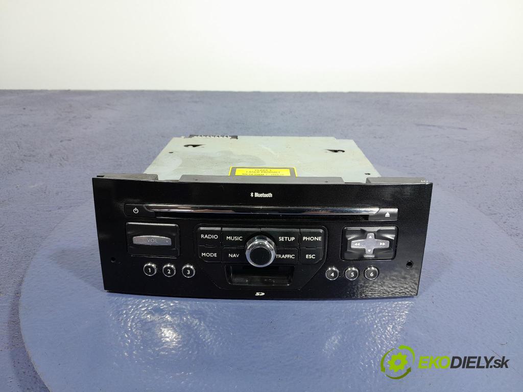 Peugeot 407 2009 Radio I Navigace: 96653743XN