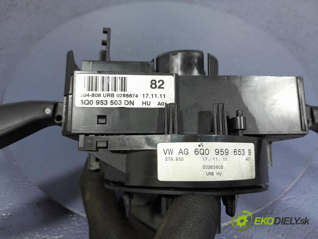 Skoda Fabia 2011 Přepínač Komplex: 6Q0959653B