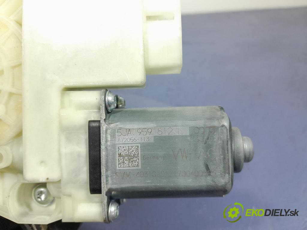 Skoda Rapid 2017 mechanismus stahování Sklenka: Zad: v pravo: 5JA959812L