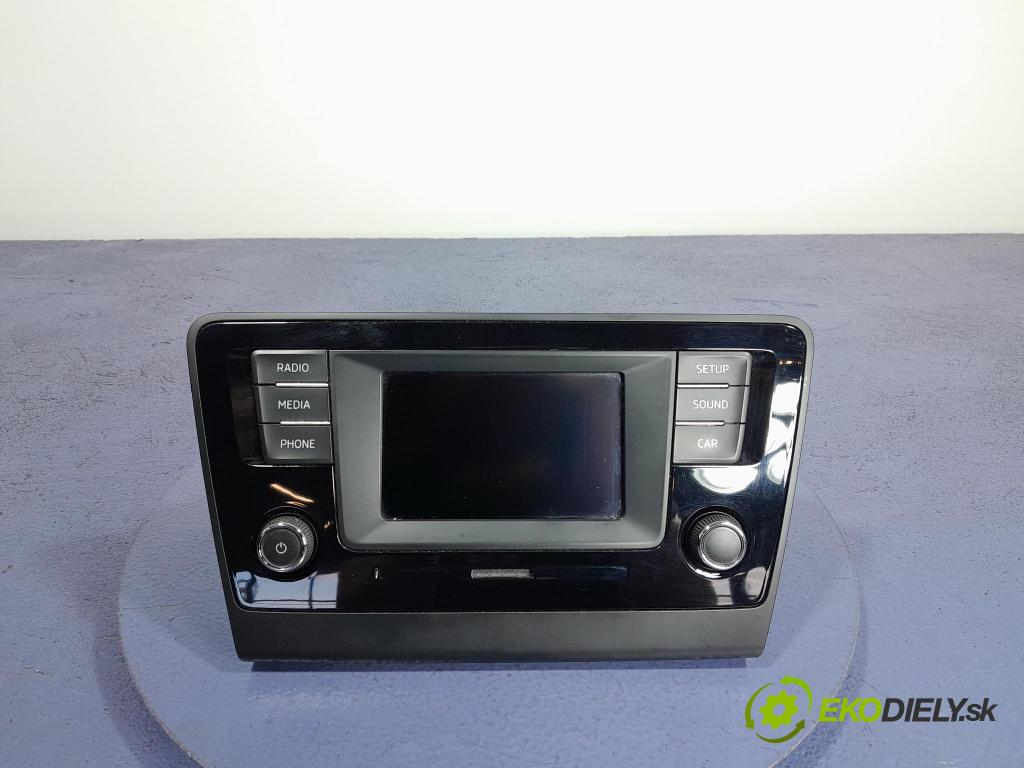 Skoda Rapid 2017 Radio I Navigace: 5JA035871A