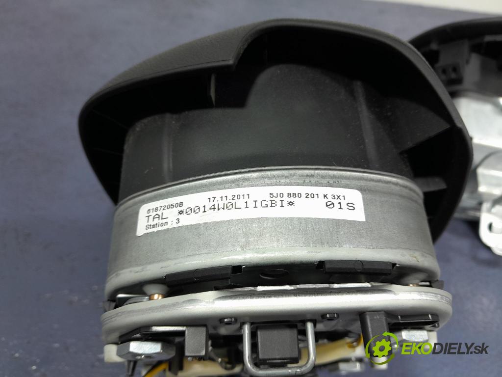 Skoda Fabia 2011 Airbag: x 5J0880201K