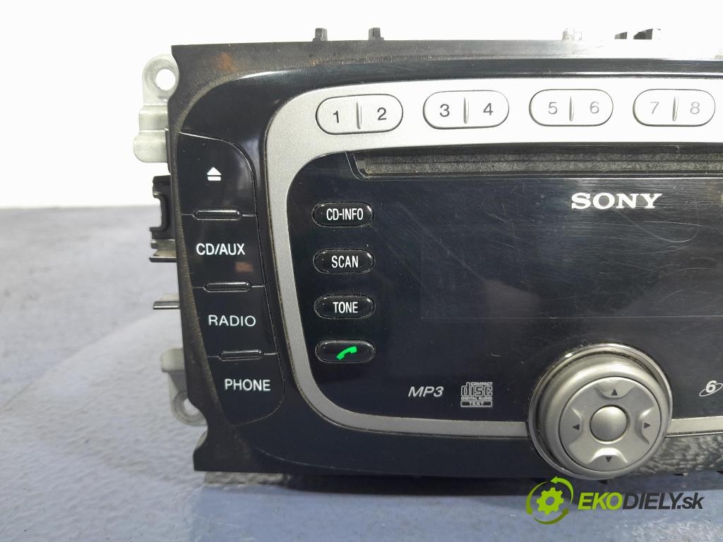 Ford Mondeo 2007 Radio I Navigace: 7S7T-18C939-BE