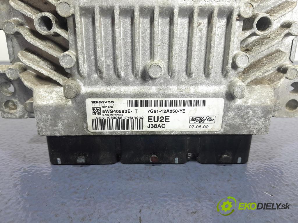 Ford Mondeo 2007 řídící jednotka Motor: 7G91-12A650-YE