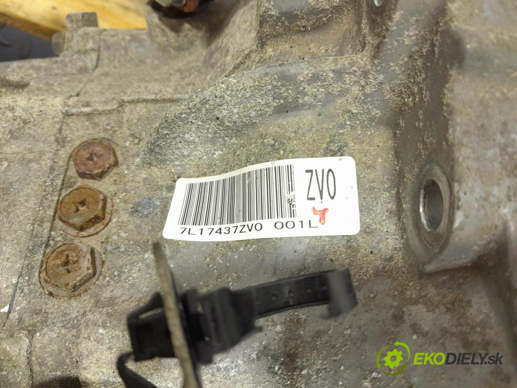 Opel Agila 2008 převodovka Ozubené kola: Manualna ZV0