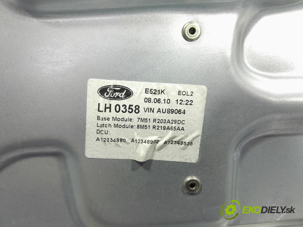 Ford Kuga 2010 mechanismus stahování Sklenka: před Levý: 7M51-R203A29-DC