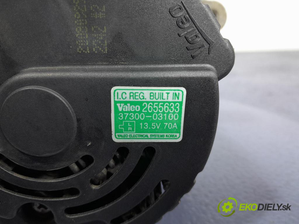 Hyundai I10 2009 Alternator 37300-03100