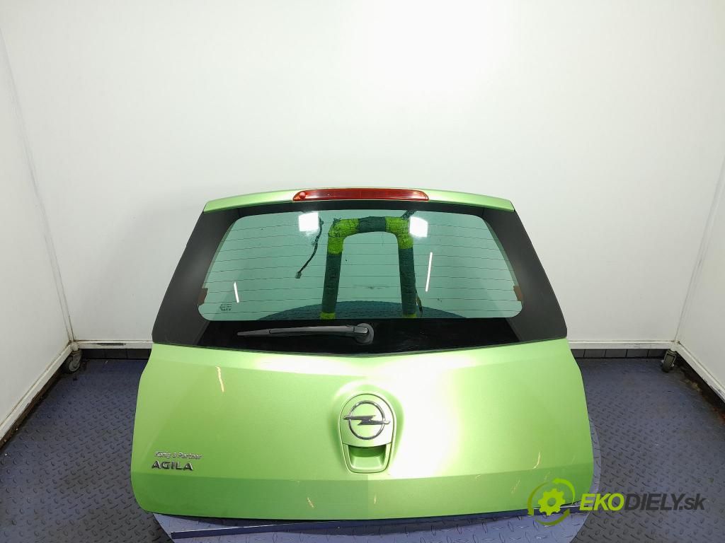Opel Agila 2008 zadní dveře kufra: kufr