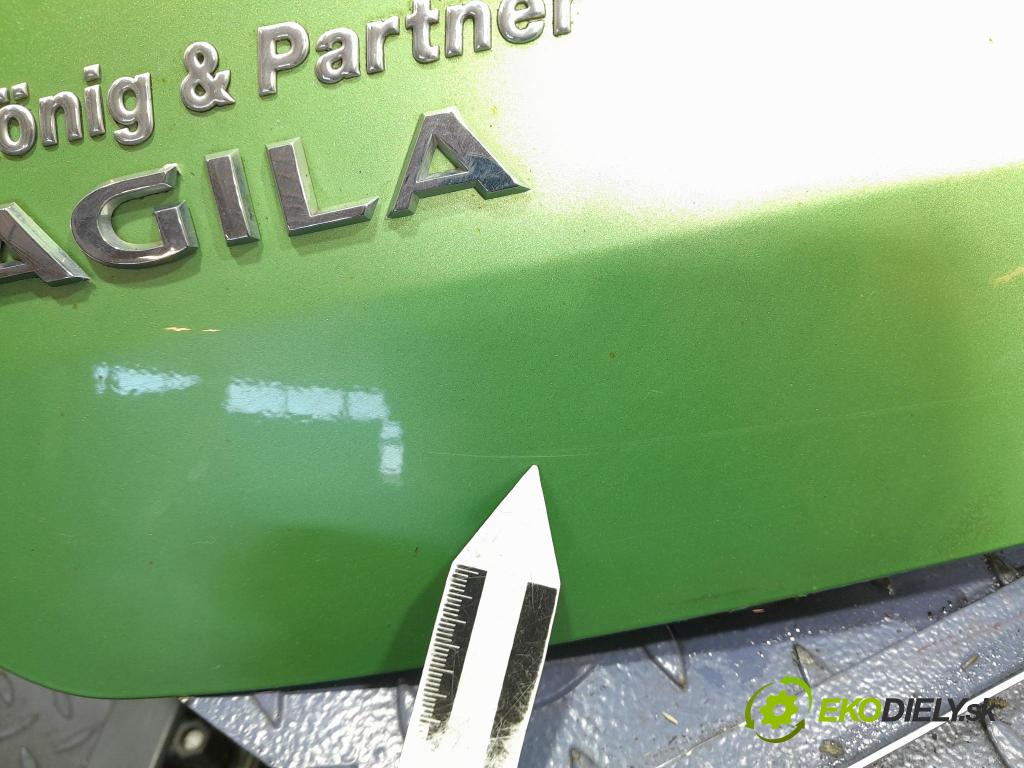 Opel Agila 2008 zadní dveře kufra: kufr