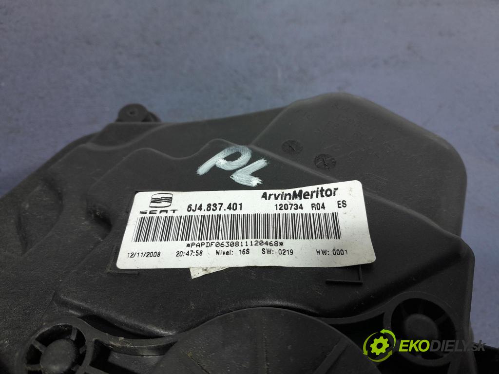 Seat Ibiza 2009 mechanismus stahování Sklenka: před Levý: 6J4837401