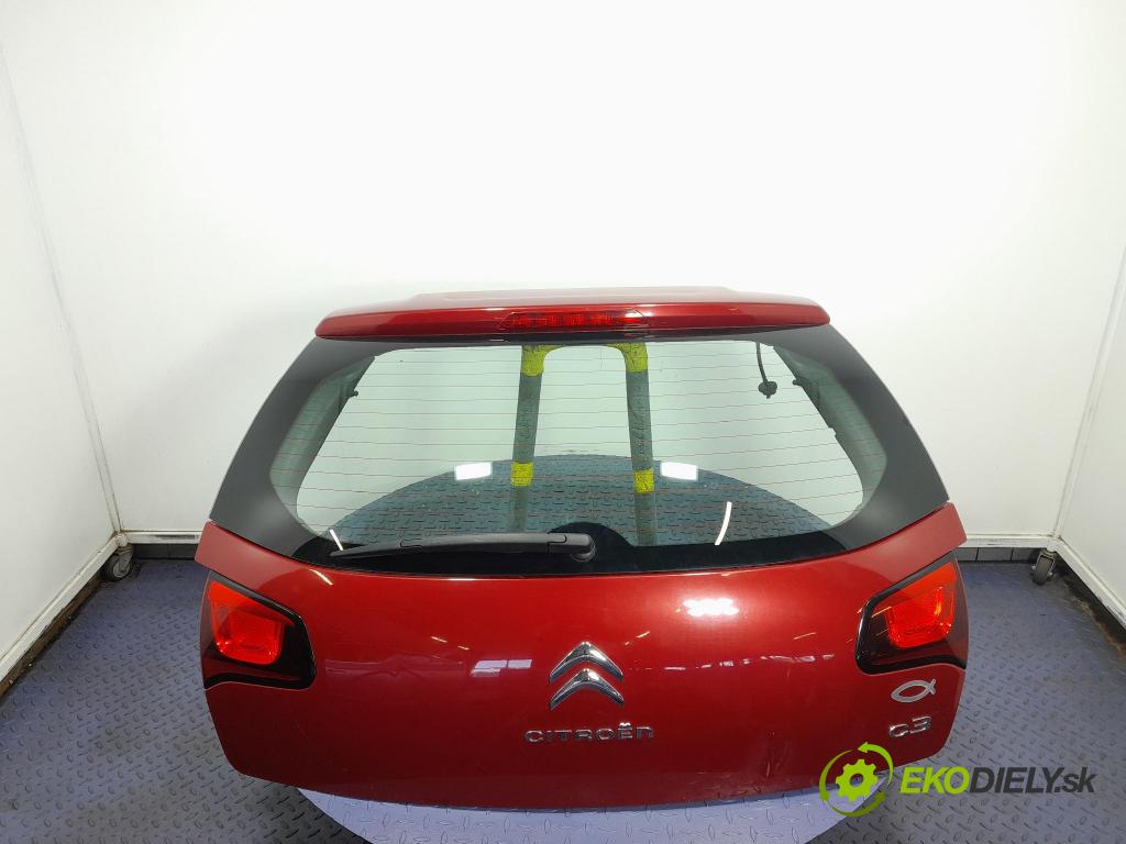 Citroen C3 2010 zadní dveře kufra: kufr