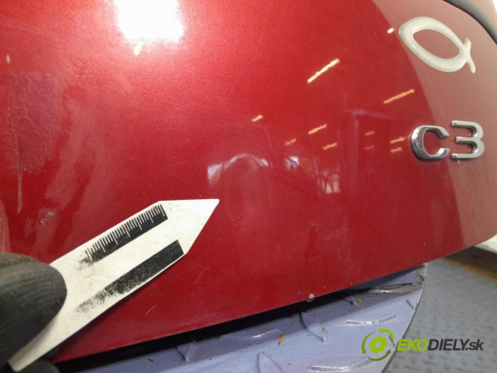 Citroen C3 2010 zadní dveře kufra: kufr