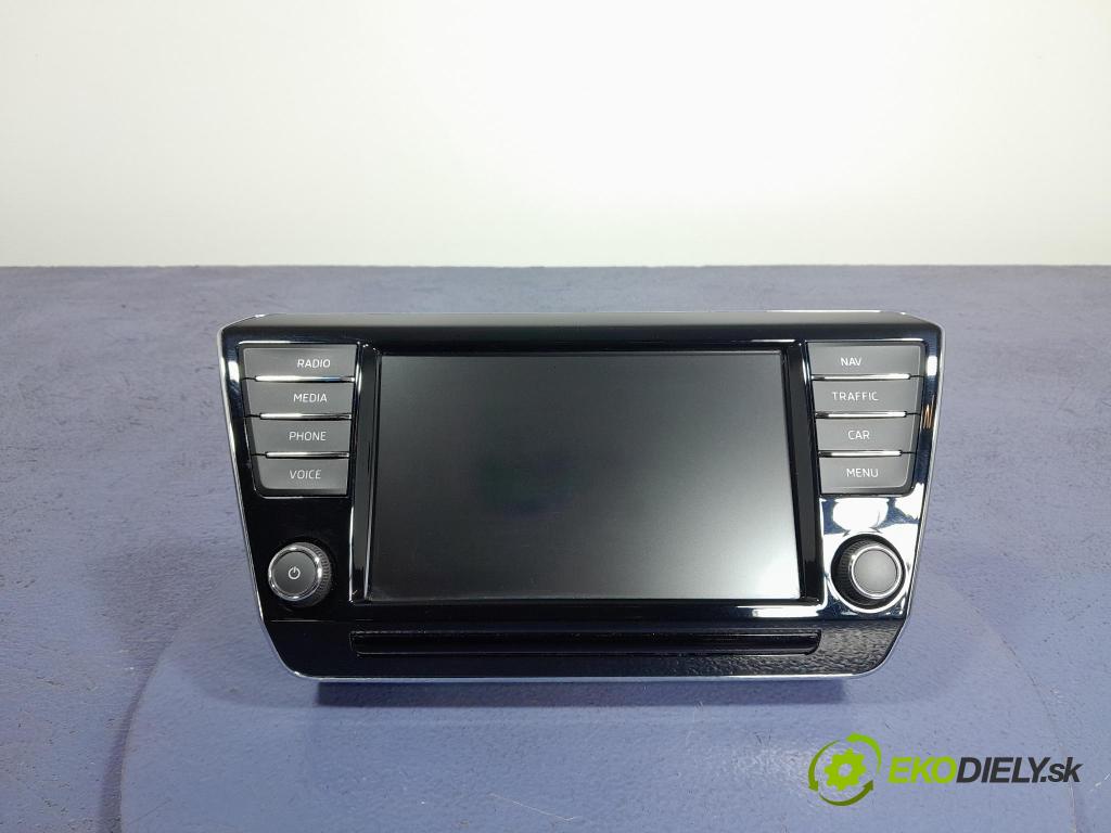 Skoda Superb 2016 displej Radio / GPS 3V0919606