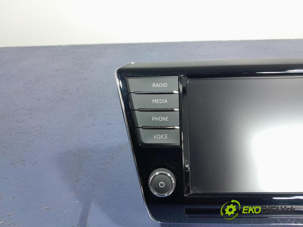 Skoda Superb 2016 displej Radio / GPS 3V0919606