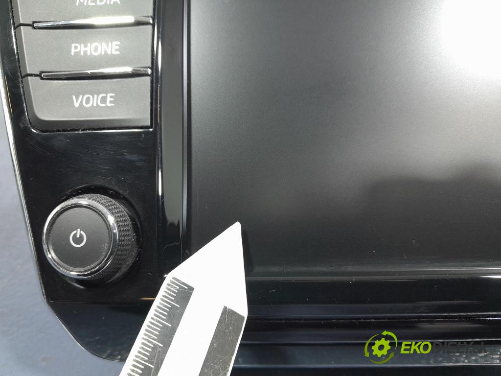 Skoda Superb 2016 displej Radio / GPS 3V0919606