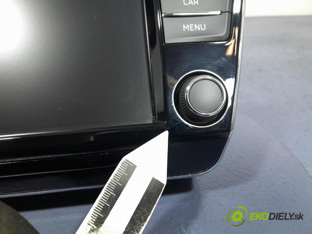 Skoda Superb 2016 displej Radio / GPS 3V0919606