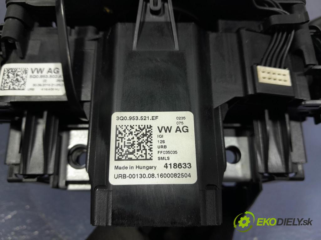 Skoda Superb 2016 Přepínač Komplex: 3Q0953521EF
