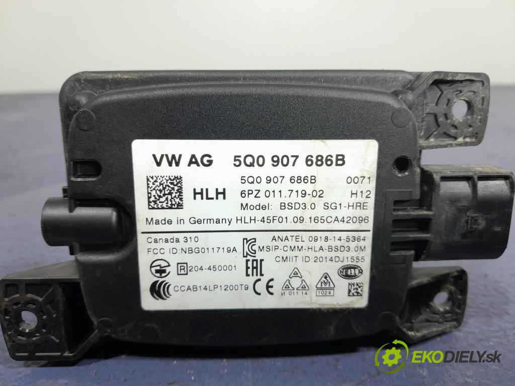 Skoda Superb 2016 Radar: 5Q0907686B
