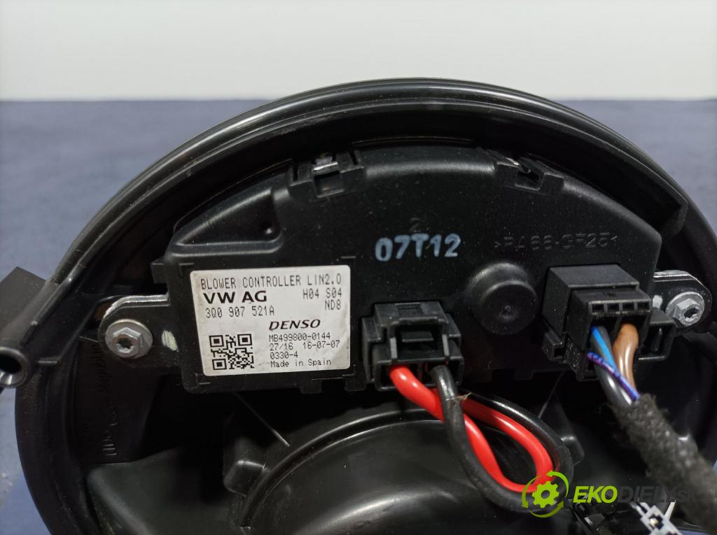 Skoda Superb 2016 ventilátor Vzduch: 3Q1819021A