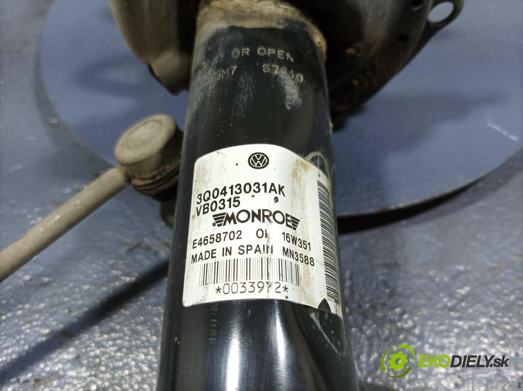 Skoda Superb 2016 tlumič před pravy 3Q0413031AK