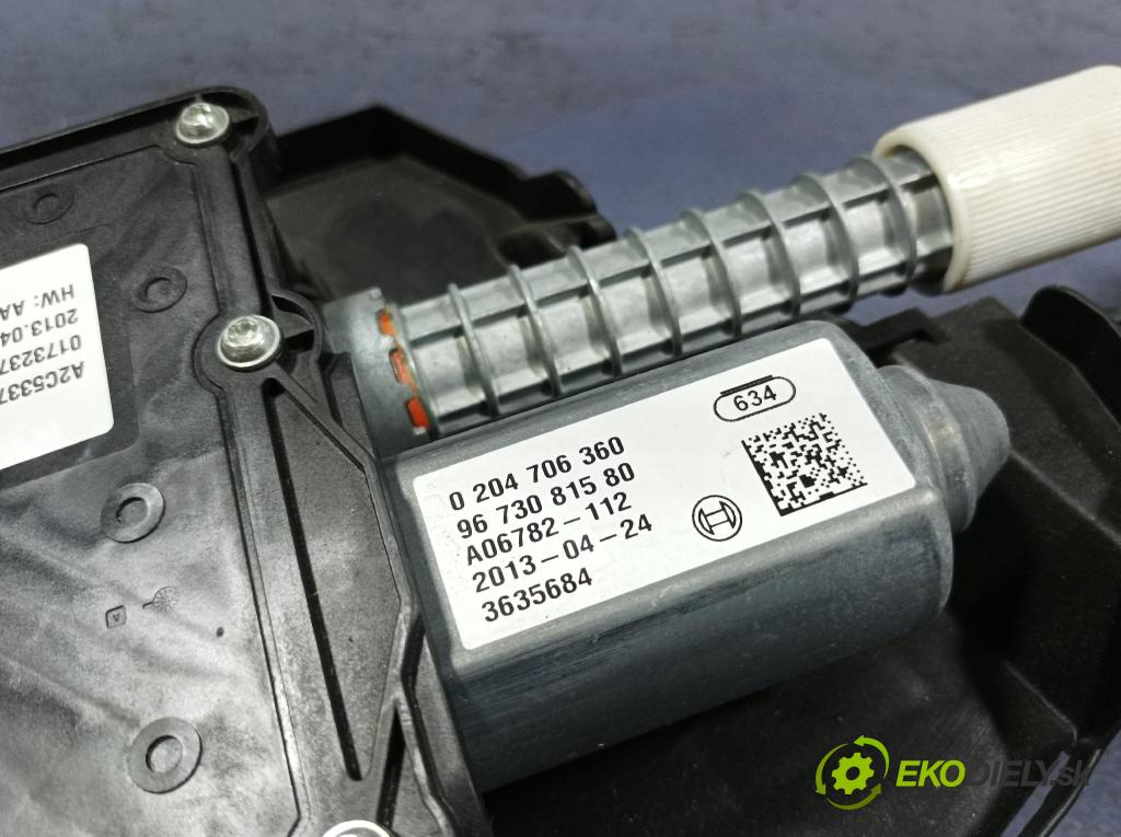 Peugeot 5008 2013 kulisa Brzda: Manuál 9673081580