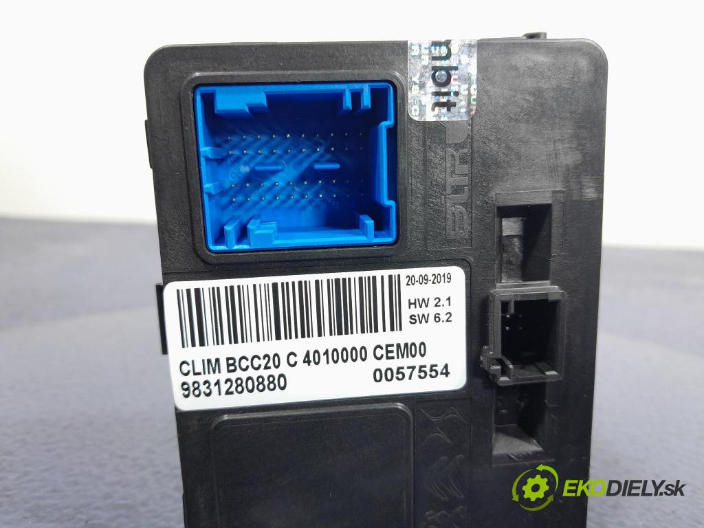 Peugeot 208 2019 riadiaca jednotka 9831280880