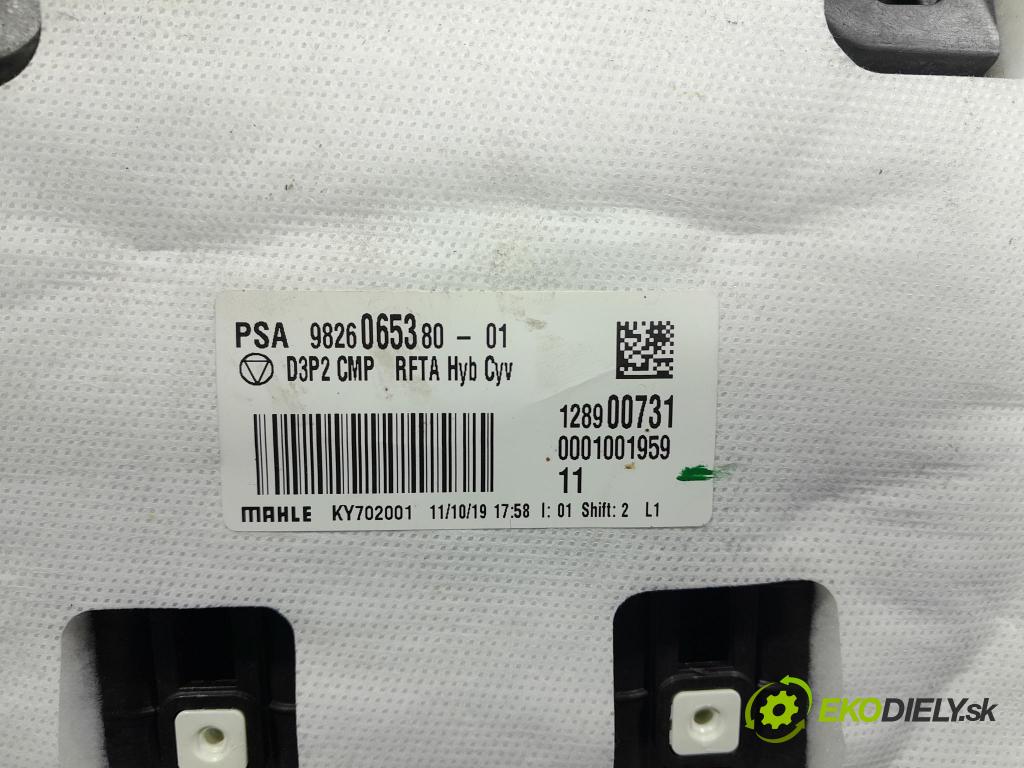 Peugeot 208 2019 radiátor 9826065380