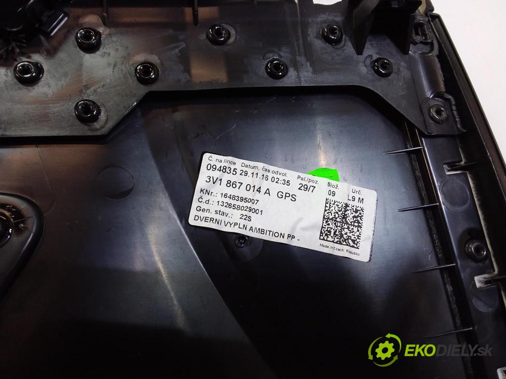 Skoda Superb 2016 Čalounictví: Subor: