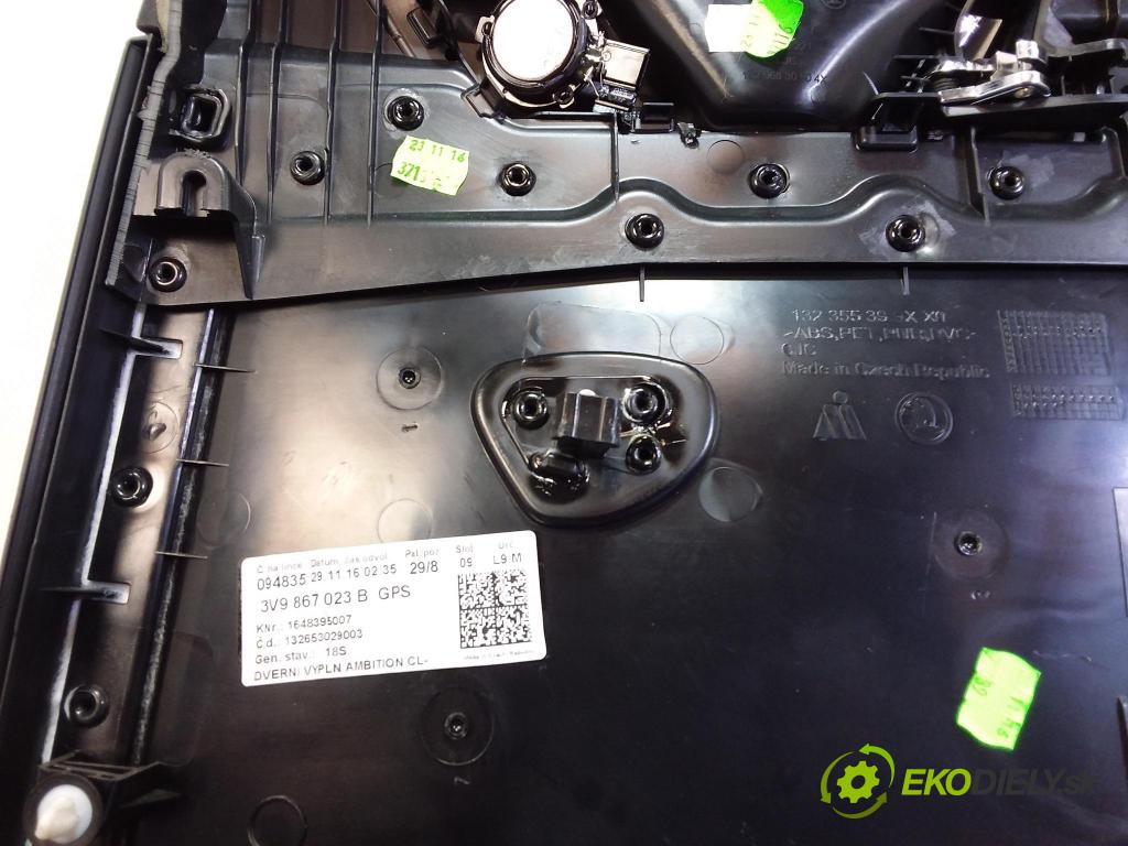 Skoda Superb 2016 Čalounictví: Subor: 