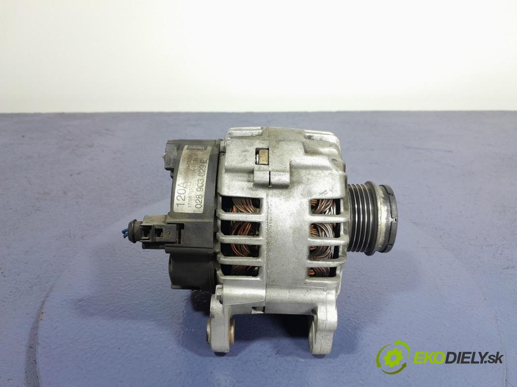 Vw Passat 1999 Alternator 028903029E
