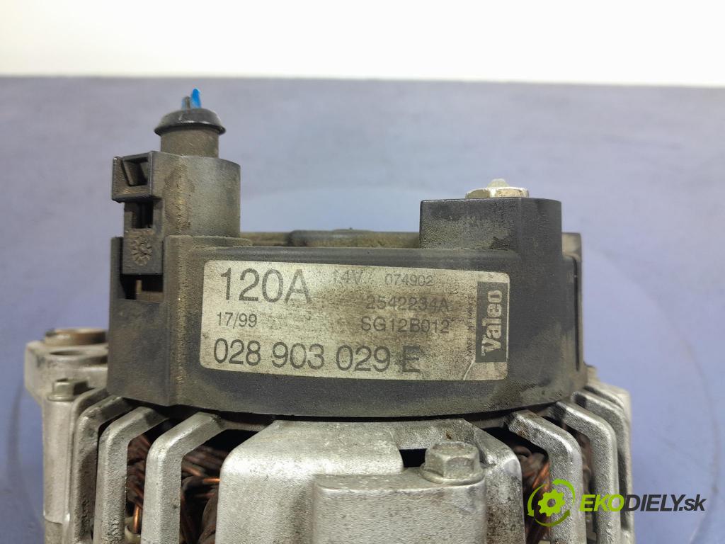 Vw Passat 1999 Alternator 028903029E