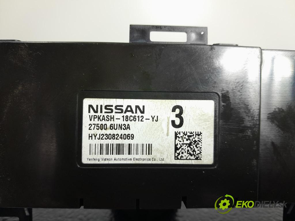 Nissan Qashqai 2023 Přepínač Klimatizace: Proud vzduchu 27500-6UN3A