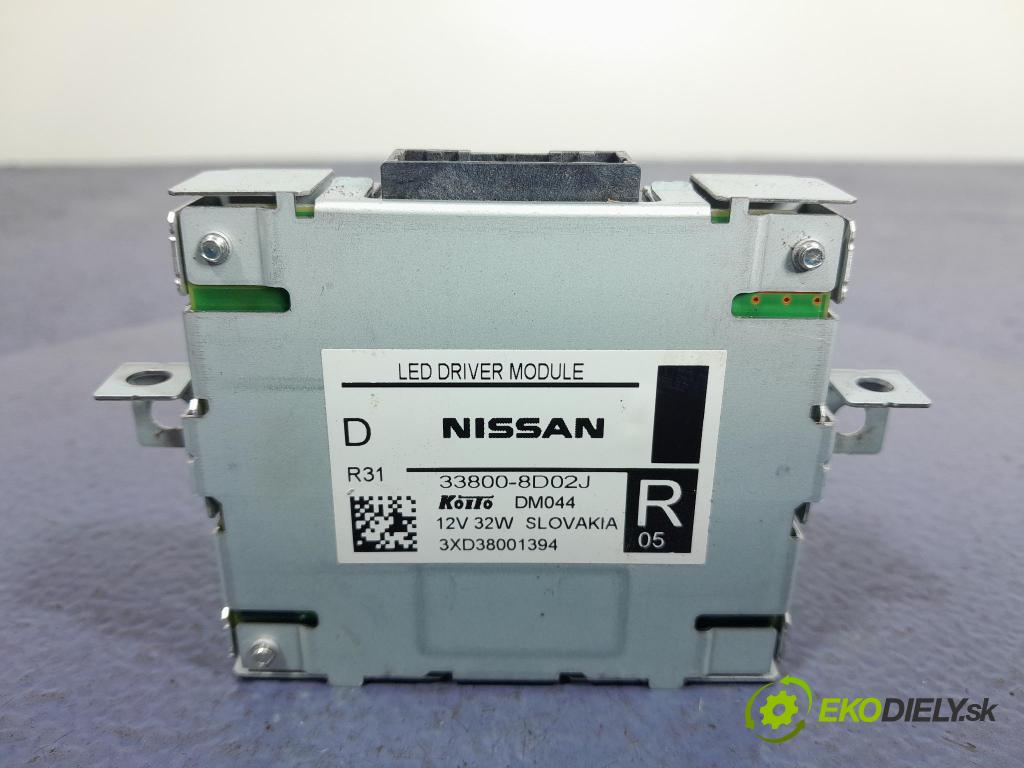 Nissan Qashqai 2023 řídící jednotka Světel: 33800-8D02J