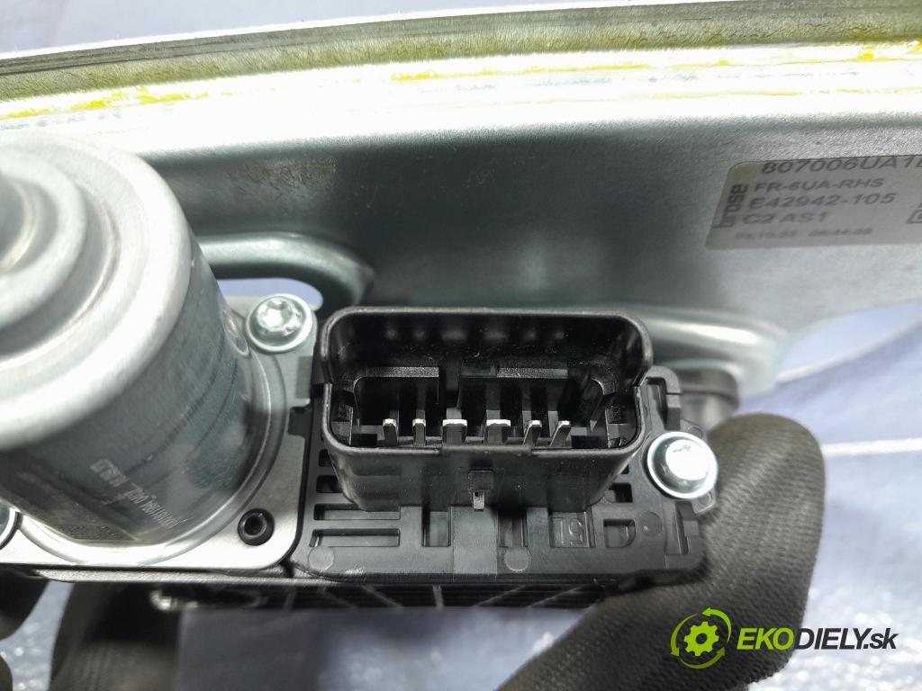 Nissan Qashqai 2023 mechanismus stahování Sklenka: před v pravo: 80700-6UA1B