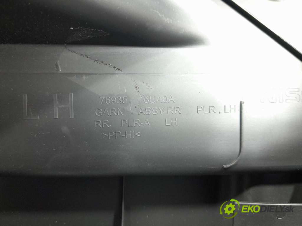 Nissan Qashqai 2023 kryt Plast: Interiéry: 769345-6UA0A