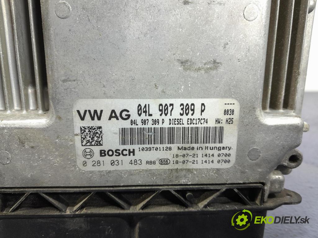 Skoda Kodiaq 2018 řídící jednotka Motor: 04L907309P