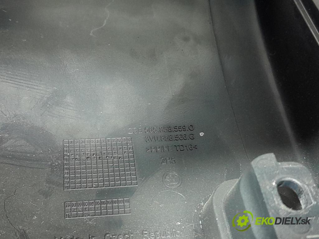 Skoda Kodiaq 2018 kryt Plast: Interiéry: 565858559G
