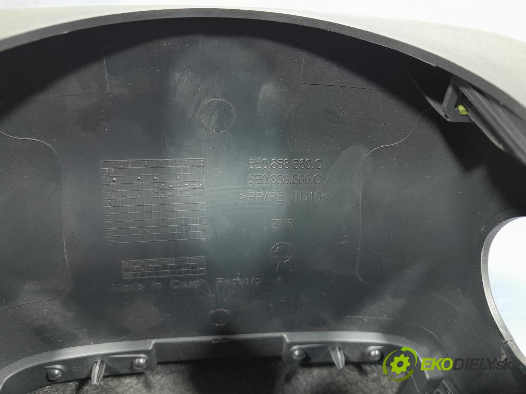 Skoda Kodiaq 2018 kryt Plast: Interiéry: 565858559G