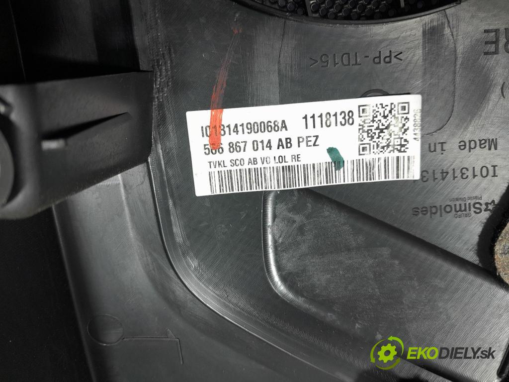 Skoda Kodiaq 2018 Tapacír: dveře před Práva: 566867014AB