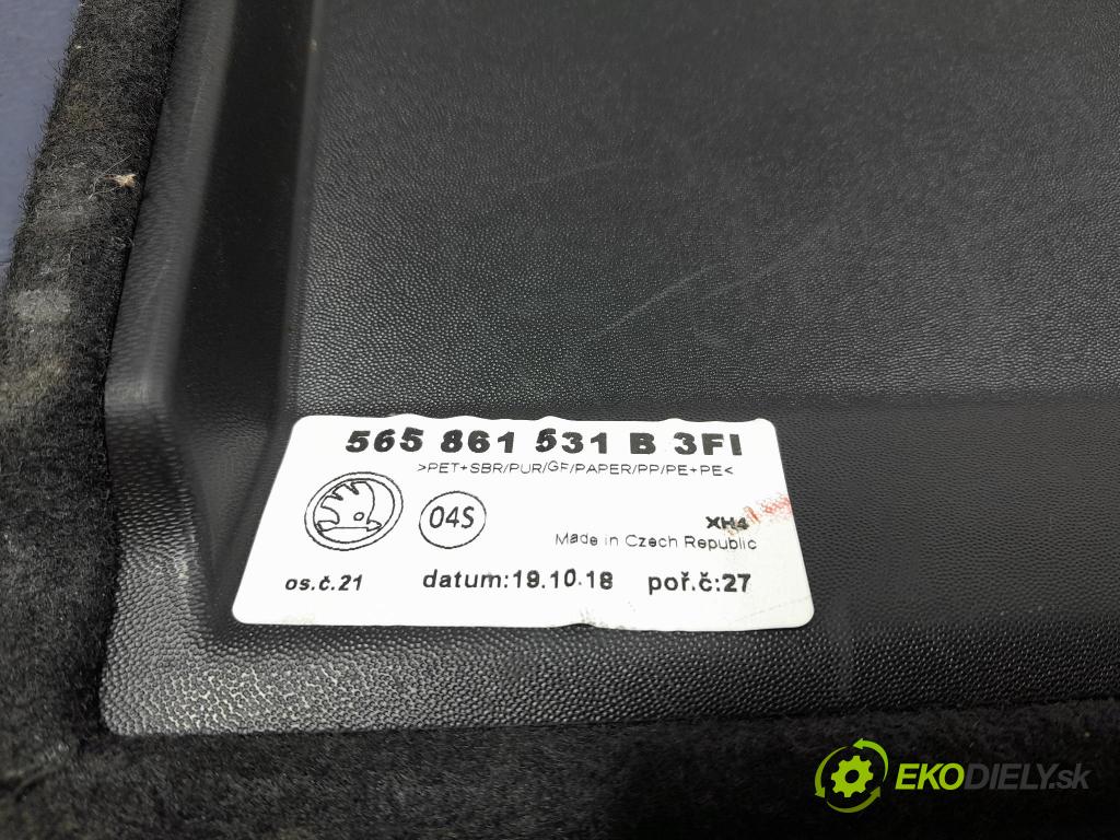Skoda Kodiaq 2018 koberec do auta 565861531B