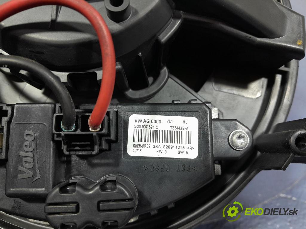 Skoda Kodiaq 2018 ventilátor Vzduch: 3Q1819021C