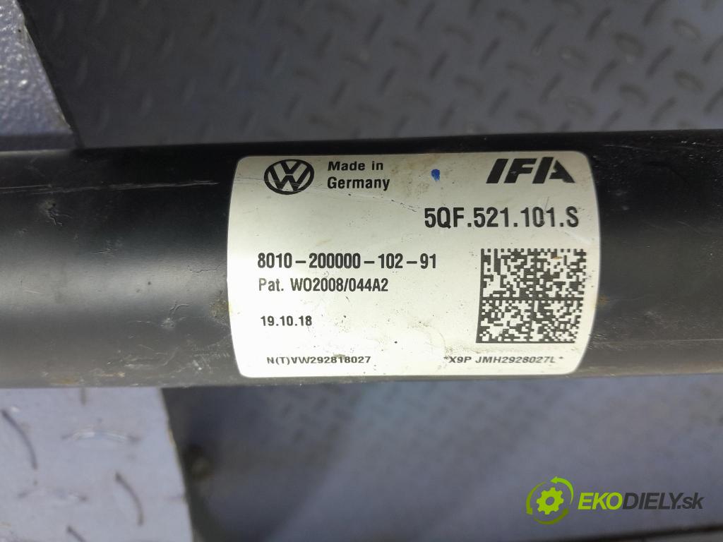 Skoda Kodiaq 2018 hřídel Řízení 5QF521101F
