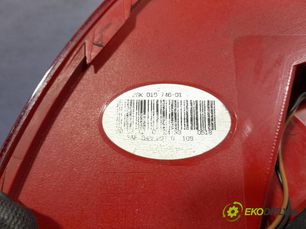 Vw Passat 2012 světlo Zad: levá Mimo: 3AF945207B