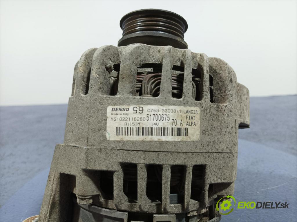 Fiat Panda 2009 Alternator 51700675