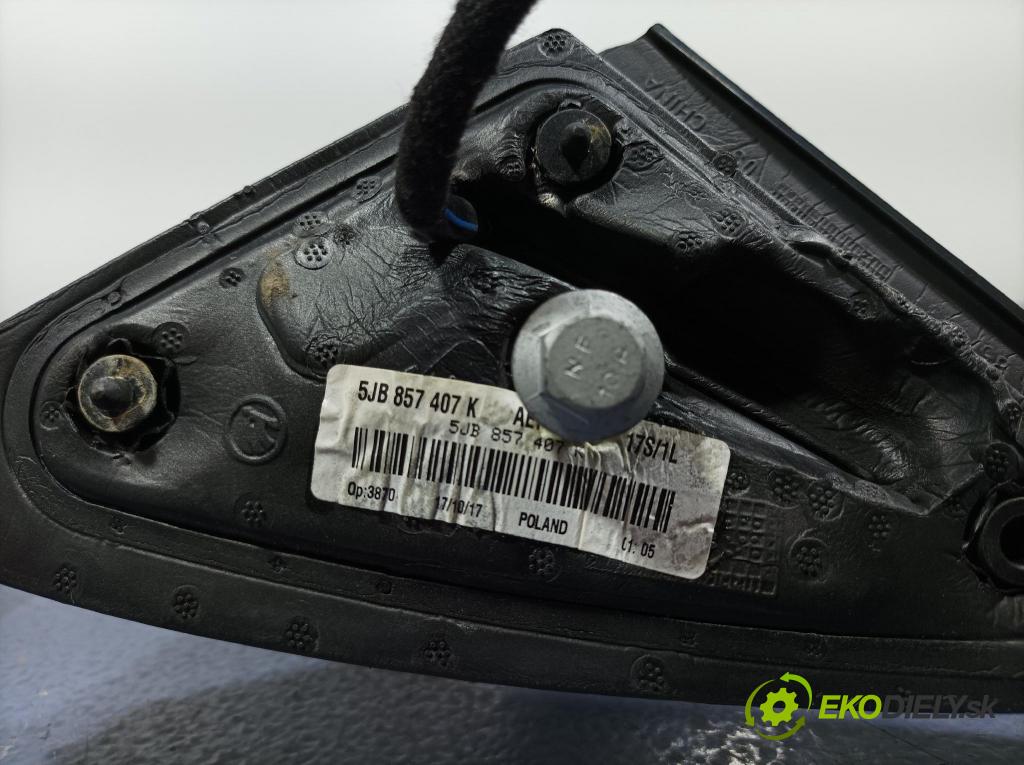 Seat Toledo 2017 zpětné zrcátko Vlevo, odjet: 