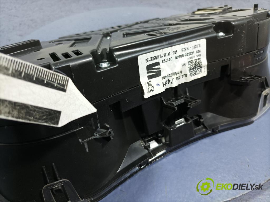 Seat Toledo 2017 Přístrojová deska 6JA920741H