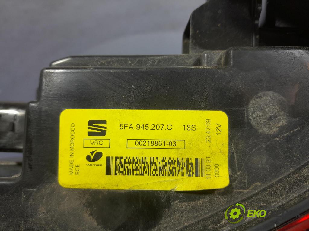 Seat Leon 2021 světlo Zad: levá Mimo: 5FA945207C