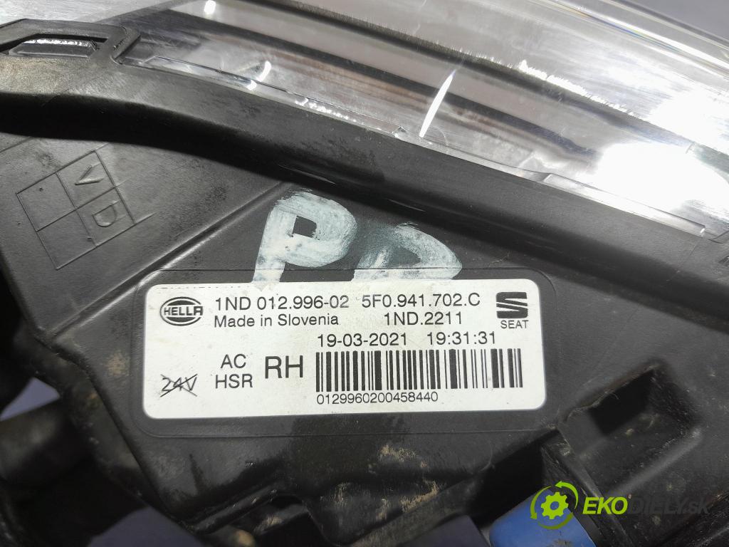 Seat Leon 2021 Halogen v pravo: 5F0941702C